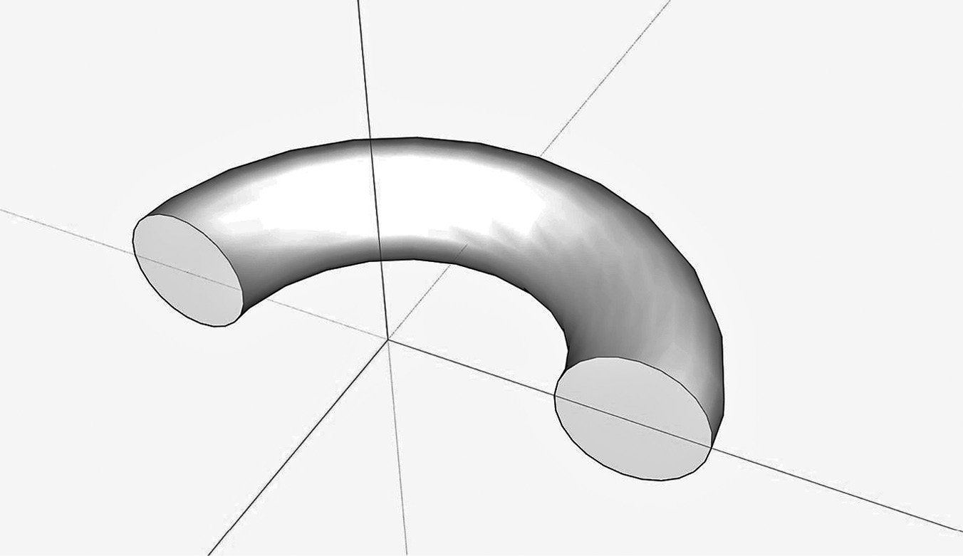 Figure 1.17 – The perfect half-torus
