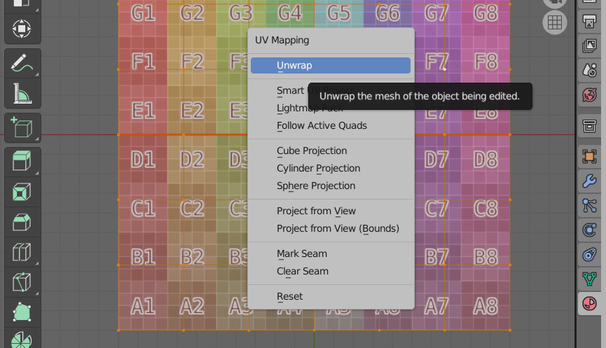 Figure 4.33 – UV Mapping tab