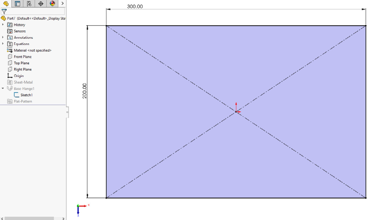 Figure 1.17: A Single Closed profile contains one single profile, which is closed