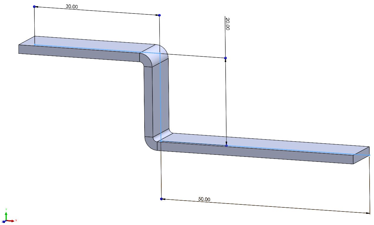 Figure 1.22: Single Open Contour Base Flange
