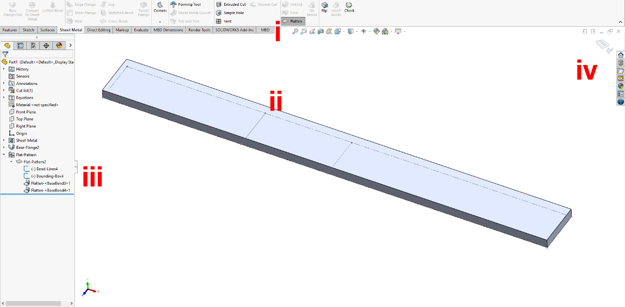 Figure 1.23: Flatten option
