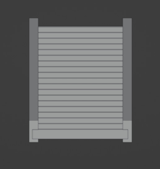 Figure 1.14 – The same railroad in Orthographic mode