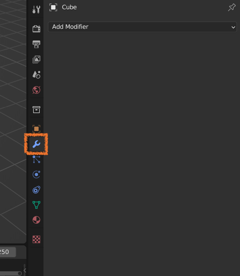 Figure 4.1 – The Modifiers panel