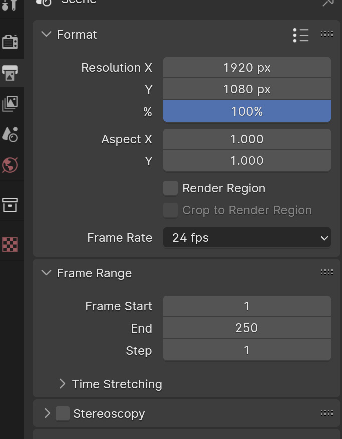 Figure 14.13 – Output settings