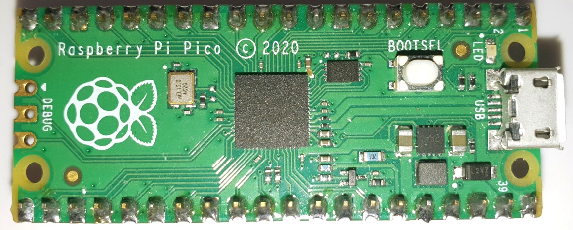 Figure 1.1 – Raspberry Pi Pico
