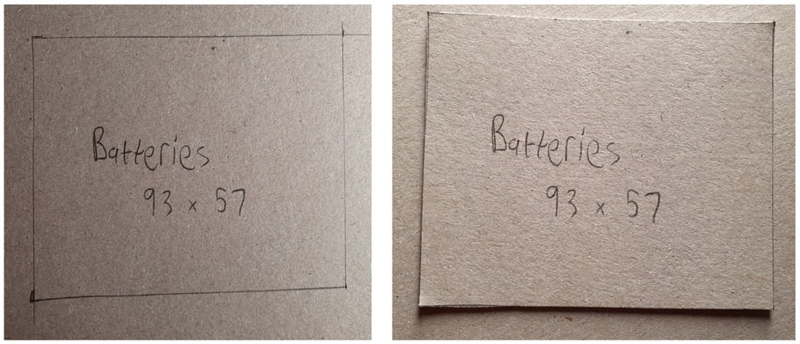 Figure 1.13 – A battery box in cardboard
