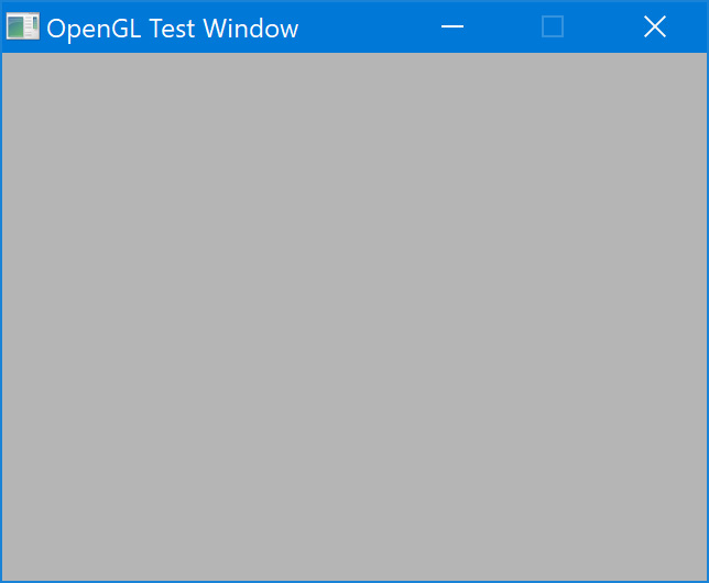 Figure 1.21: The filled OpenGL window