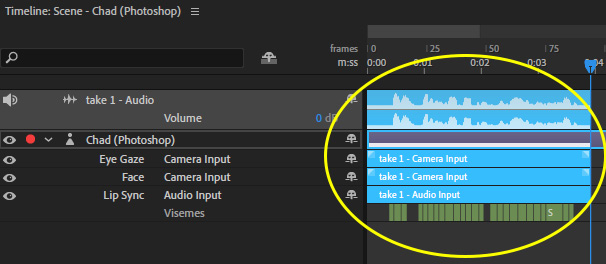 Figure 1.24: All of this content was created through the webcam and mic