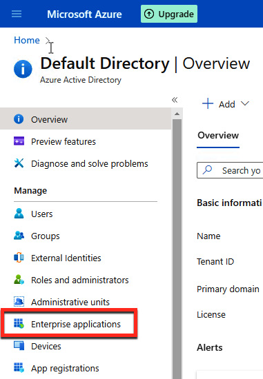 Figure B.1 – Azure AD admin center