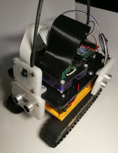 Figure 1.10 – Skittlebot – my Pi Wars 2018 Robot, based on a toy