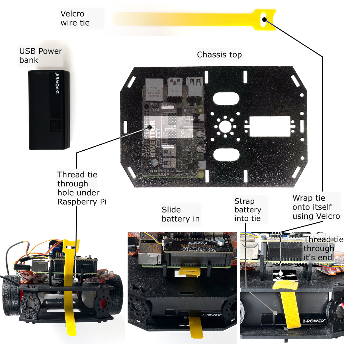 Figure 5.17 – Attaching the battery