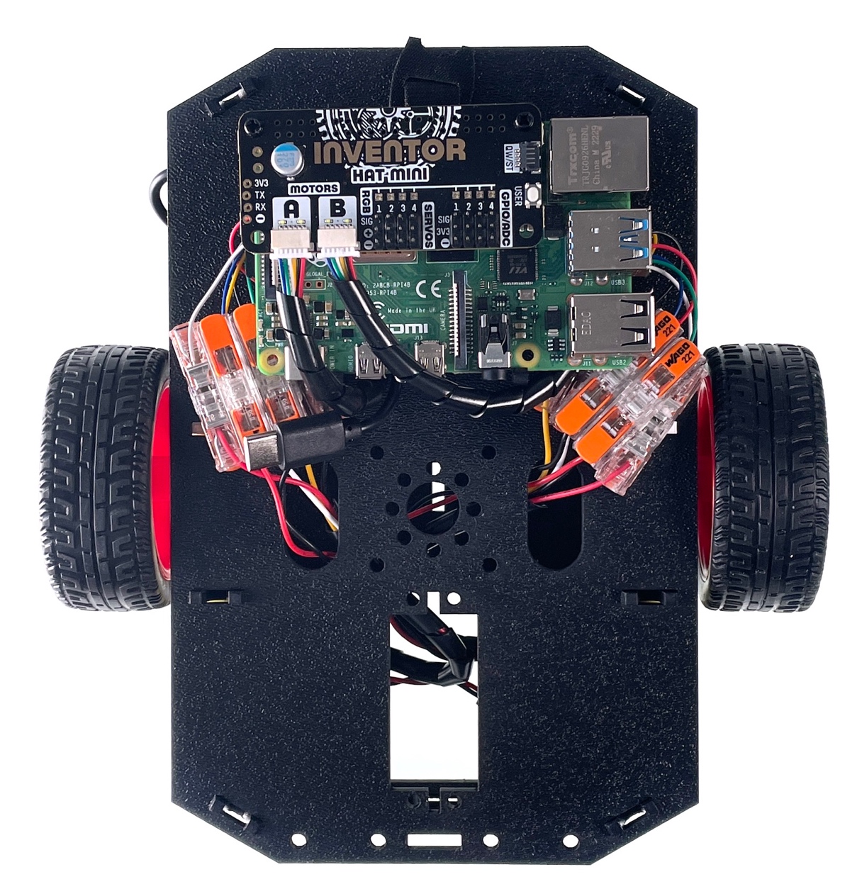 Figure 5.18 – The completed chassis