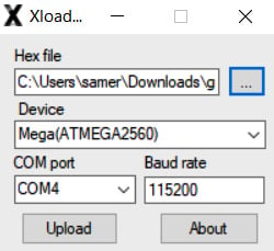 Figure 2.4 – XLoader interface