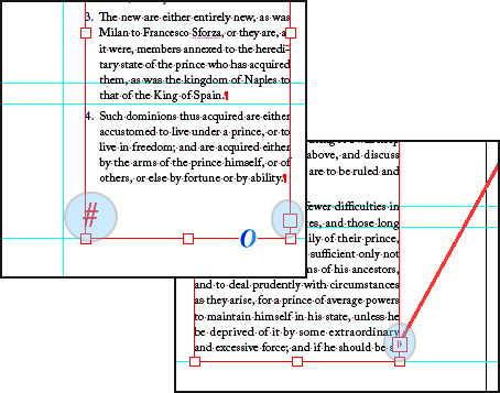 Figure 10.11 – An InDesign story placed in text frames