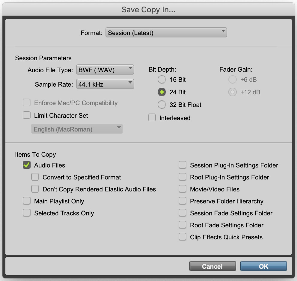 Figure 2.15: The Save Copy In… window