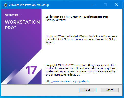 Figure 1.10 – VMware Workstation installation process – part 1