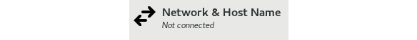 Figure 1.40 – RHEL 9 install – the Network & Host Name configuration icon
