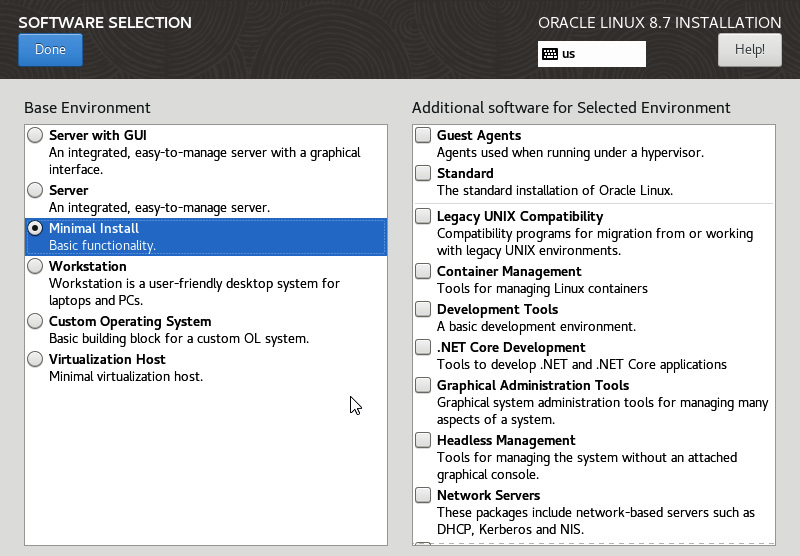 Figure 2.26 – Software Selection