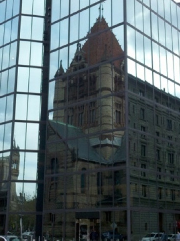 Figure 1.8 – Classic and modern buildings together in Boston
