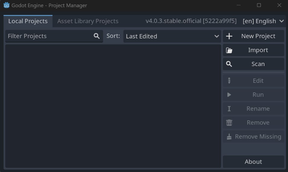 Figure 1.3: Project Manager