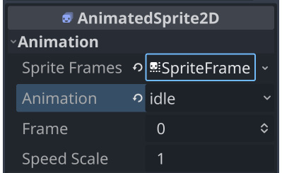 Figure 2.13: The Animation property