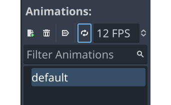 Figure 2.28: Animation settings