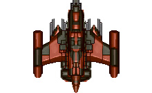 Figure 3.4: The player’s ship