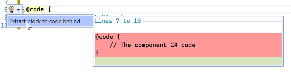 Figure 2.2 – The Quick Action bar
