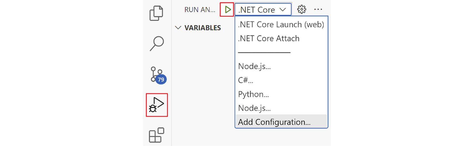 Figure 2.16 – Debugging the API in VS Code