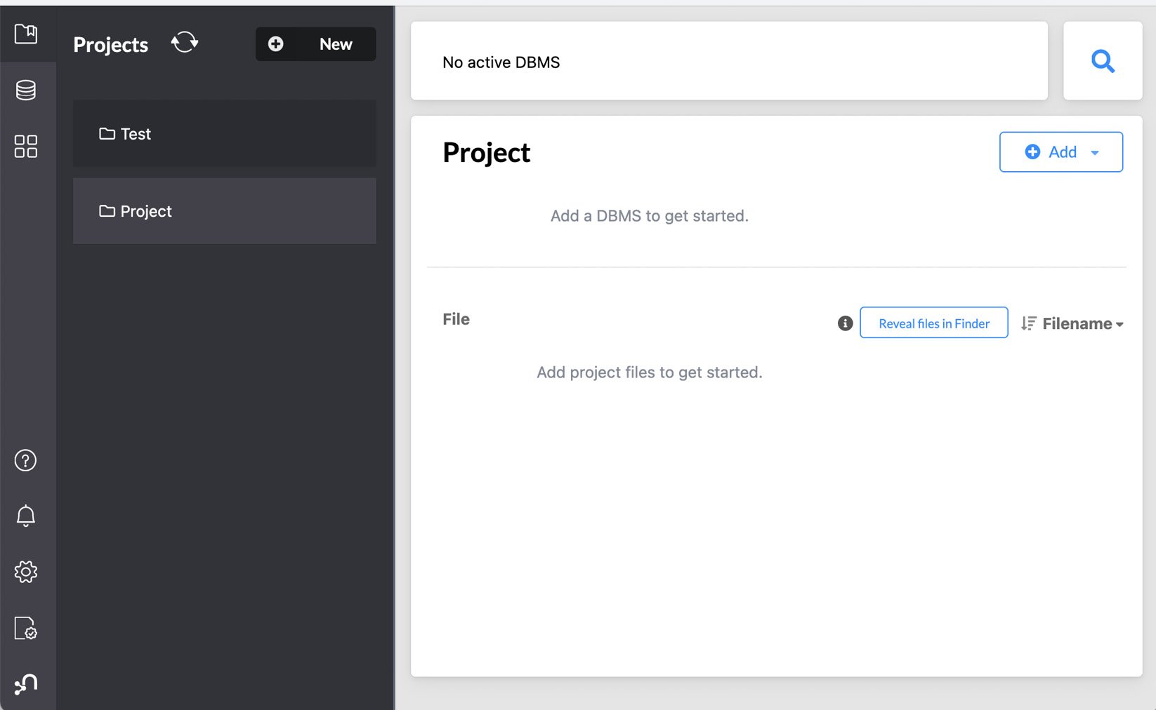 Figure 1.12 – Neo4j Desktop start screen
