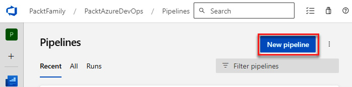 Figure 10.3 – Adding the pipeline