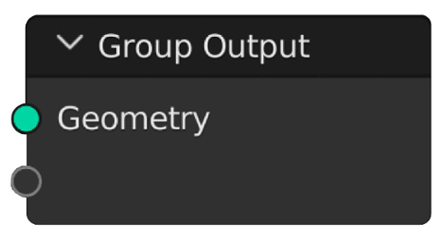 Figure 1.3: Group Output node