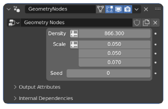 Figure 5.14: Group Inputs