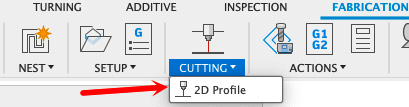 Figure 13.9: The 2D Profile command