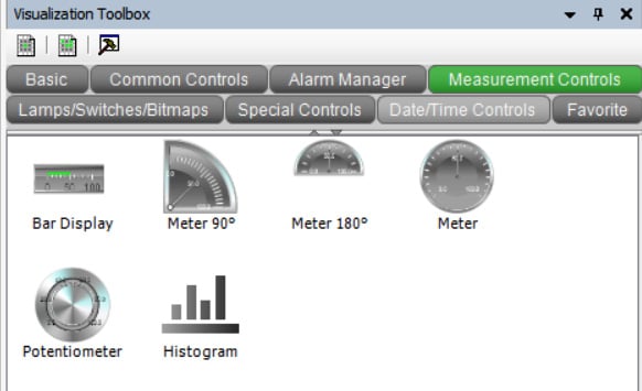 Figure 11.5 – HMI controls