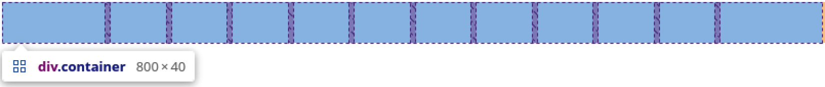 Figure 1.26 – The repeat() function mixed with other sizing definitions