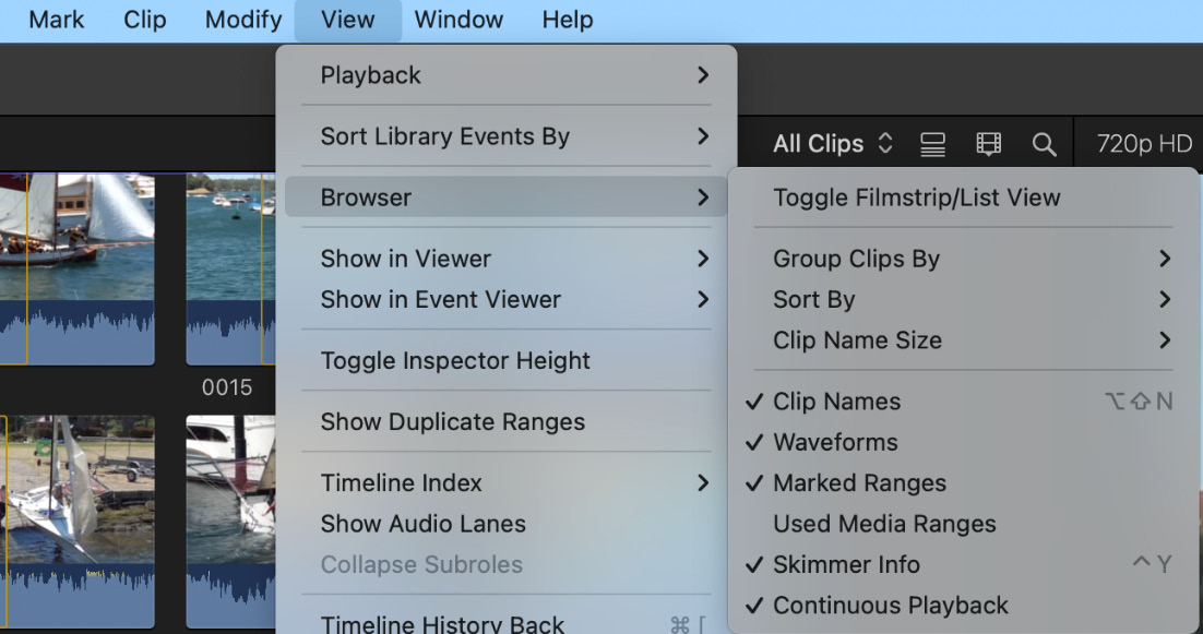 Figure 6.1 – Browser setting to display waveforms