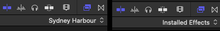 Figure 7.13 – Effects for just one project or all installed effects