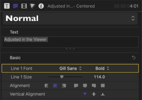 Figure 11.3 – A very small Text field