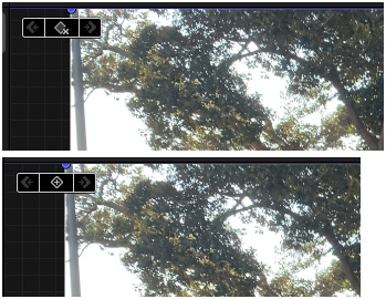 Figure 13.22: Diamond before (left) and after (right) setting