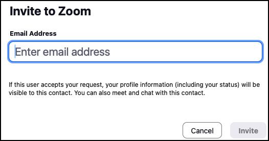 Figure 1.17: Invite to Zoom