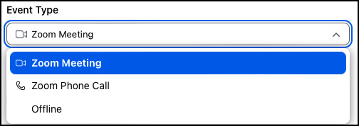 Figure 1.39: Event Type