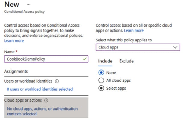 Figure 1.32 – Apps setting