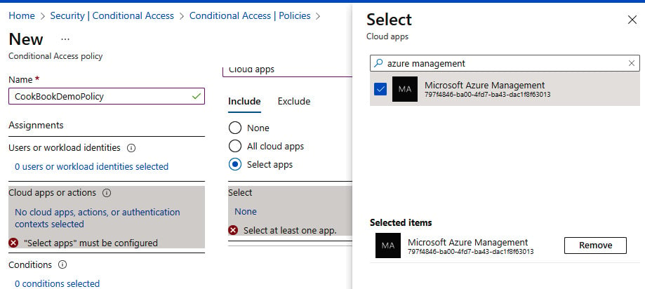 Figure 1.33 – App selection