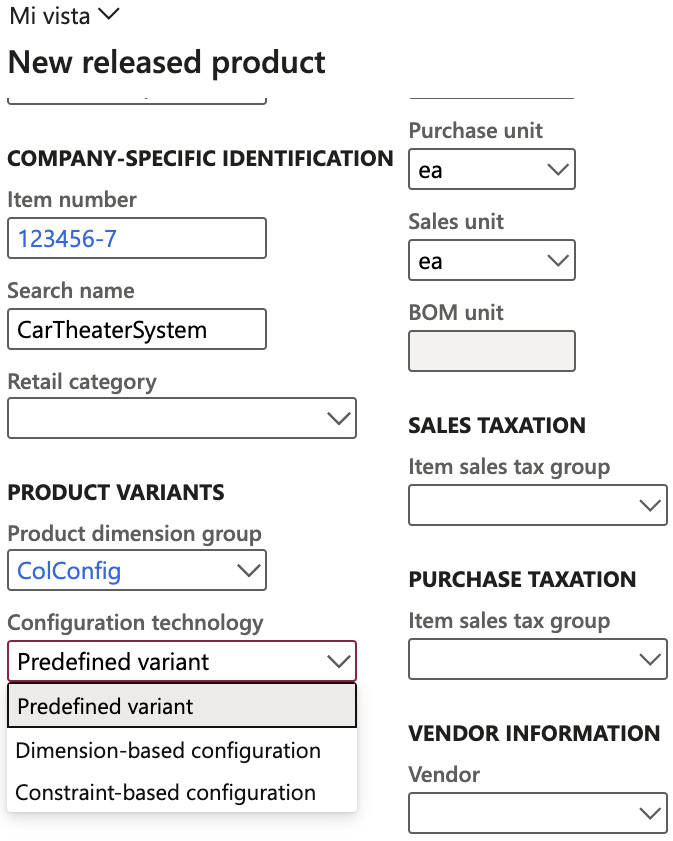 Figure 2.15 – The New released product screen