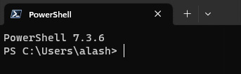 Figure 12.3 – Running PowerShell 7.3 in Windows Terminal