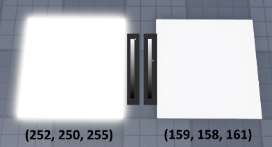 Figure 1.14: Front and back view of TV