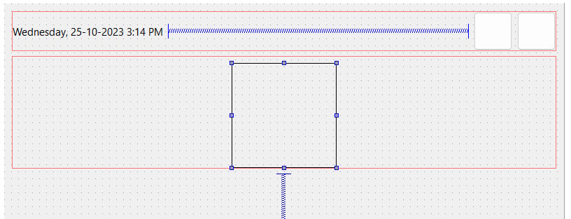 Figure 1.8 – Putting the placeholder logo in the middle