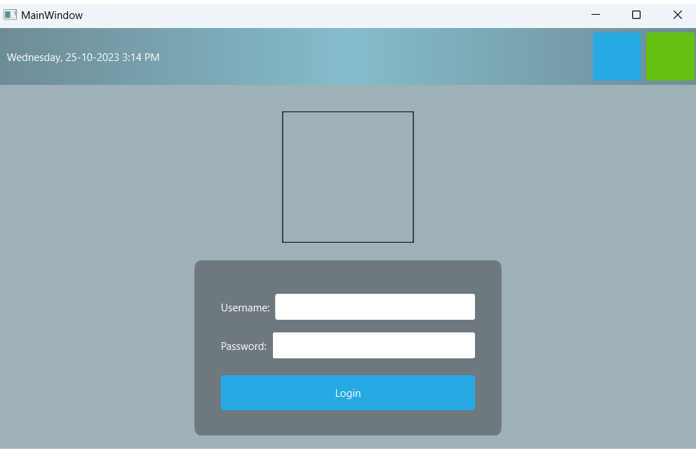 Figure 1.12 – Applying colors and styles to the widgets