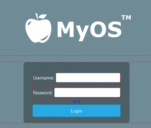 Figure 1.15 – The logo is now appearing at the top of the login form